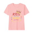 thumbnail image 1 of Bxsruta Shirts for Kids, Printed Short Sleeve Round Neck T-Shirt Featuring Soft and Breathable Fabric for Relaxed Fit, 1 of 4