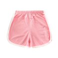 thumbnail image 1 of Bxsruta Toddler Girl Shorts, Children's Solid Color Girls' Shorts Sports Pants Casual Home Shorts, 1 of 5