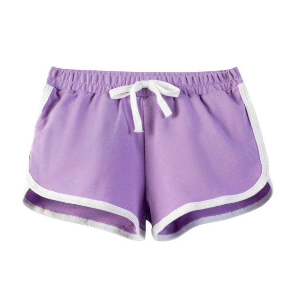 Bxsruta Toddler Girl Shorts, Children's Solid Color Girls' Shorts Sports Pants Casual Home Shorts