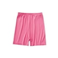 thumbnail image 1 of Bxsruta Toddler Girl Shorts, Children's Summer Solid Color Casual High Waisted Leggings Shorts, Hot Pink 3-4Years, 1 of 7