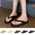 thumbnail image 1 of Bxsruta Unisex Couple Ergonomic Arch-Support Flip Flops, Waterproof Non-Slip Sole for Beach Shower and Travel, Lightweight Packable Comfort Slippers, 1 of 8