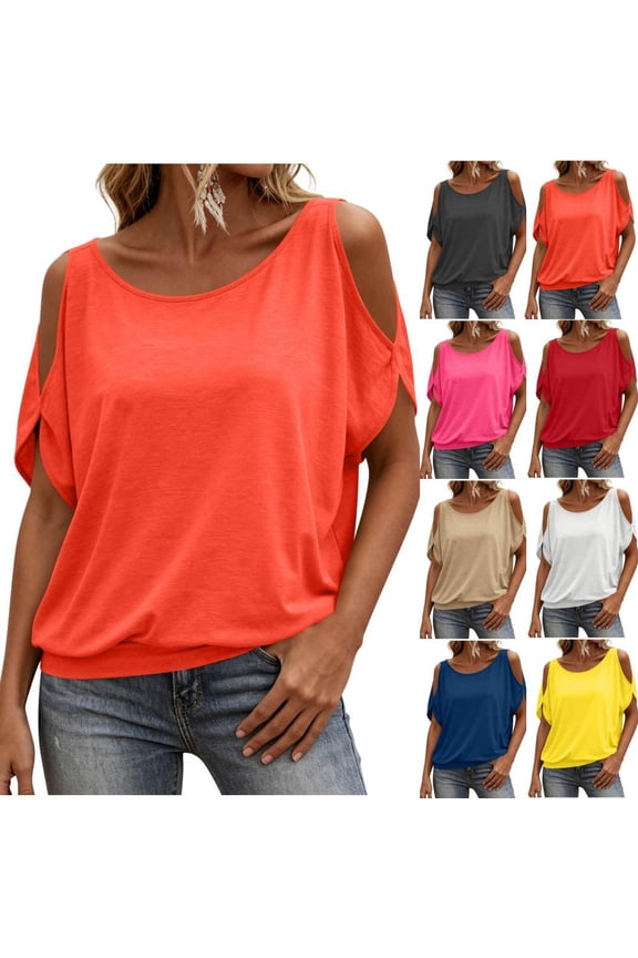 Women' s Cold Shoulder Athletic Tank Top Activewear Workout Workout Layering-2PC