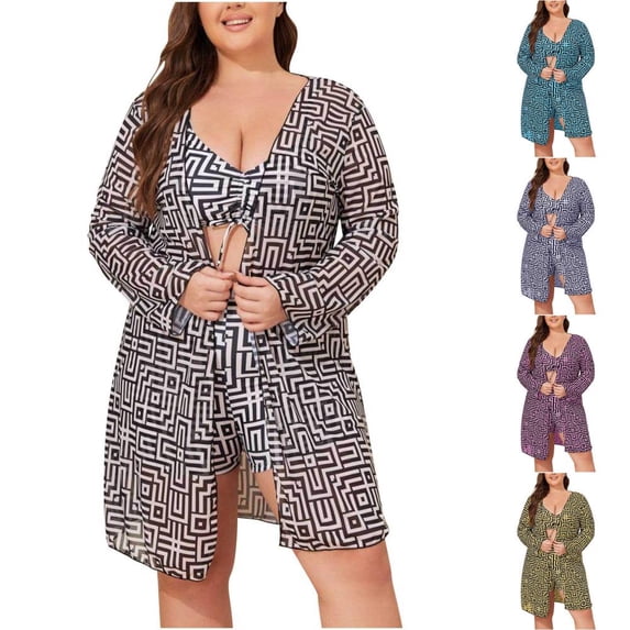 Bxsruta Women's Plus Size Long Sleeve Swimwear Rash Guard with Chest Pads Wirefree Modest Surfing Suit