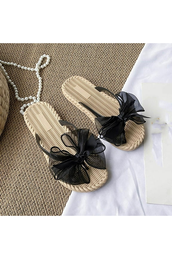 Women's Water-Friendly Quick-Dry Slippers, Non-Slip Rubber Sole Bath Shoes for Spa & Indoor/Outdoor Use