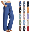 thumbnail image 1 of Bxsruta Womens Hiking Pants Quick Dry UPF 50 Lightweight Travel Golf Cargo Safari Waterproof Pants Zipper Pockets Summer Unisex Lightweight Casual Pants, 1 of 7