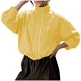 thumbnail image 1 of Bxsruta Womens Jackets Long Sleeve High Neck Loose Fit Casual Everyday Wear, 1 of 7