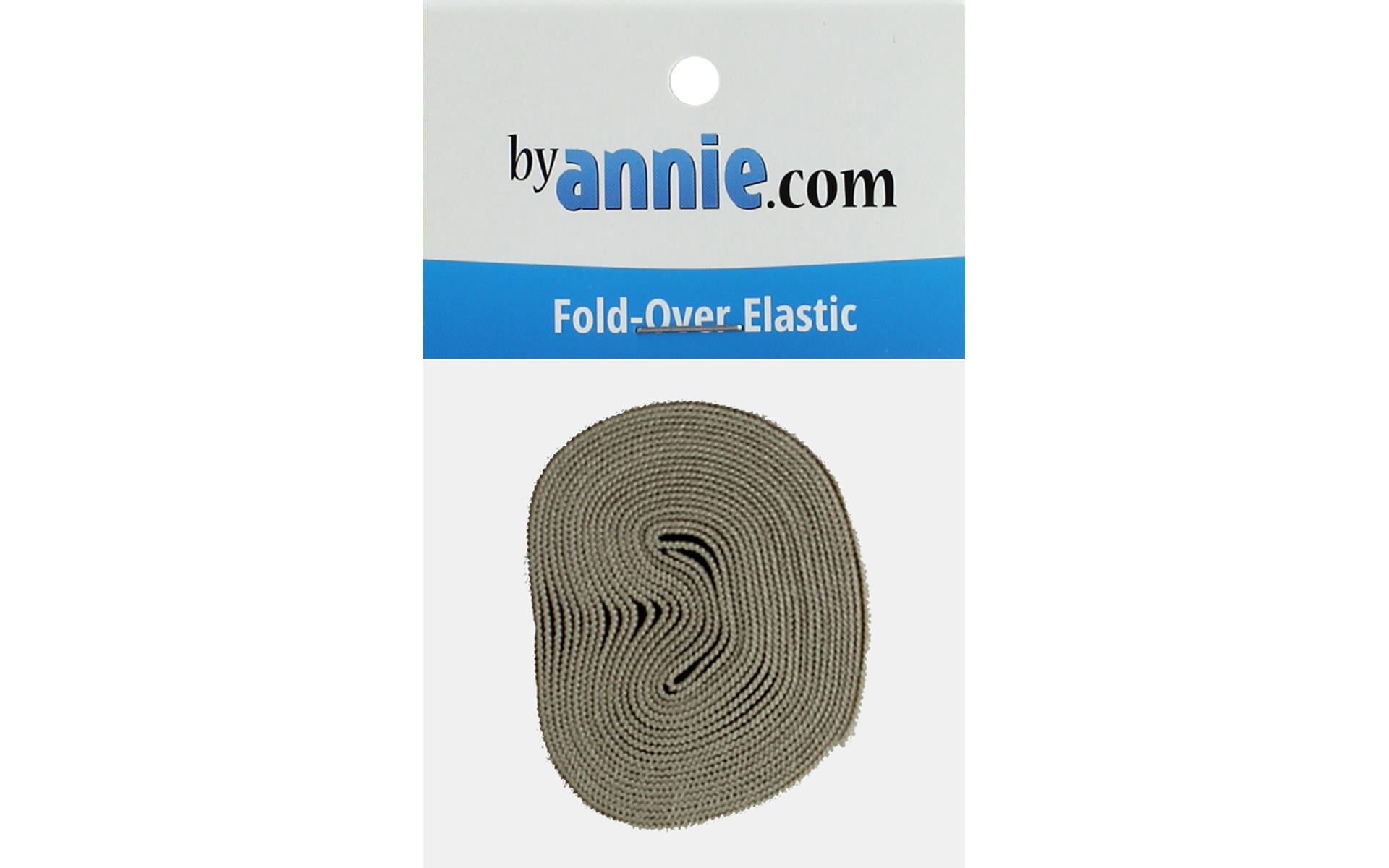 By Annie Fold Over Elastic 20mmx 2yd Natural