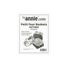 By Annie Petit Four Basket Ptrn 25pc