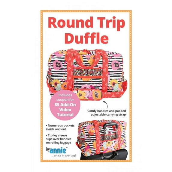 By Annie Round Trip Duffle Pattern
