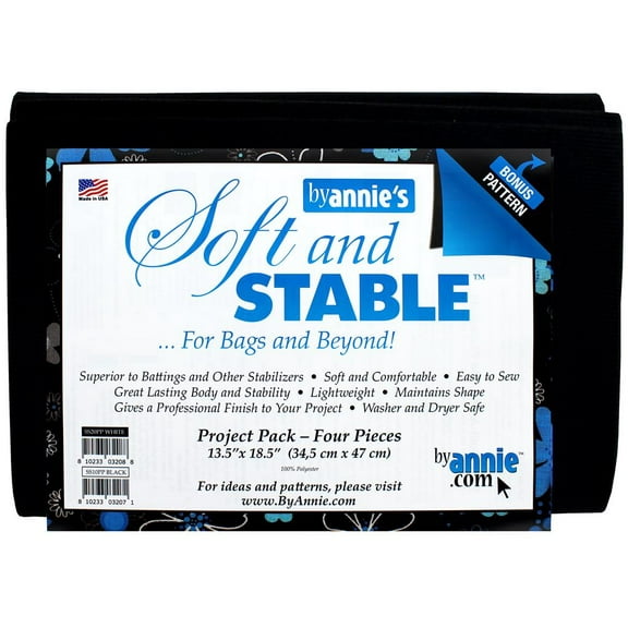 By Annie Soft And Stable 100% Poly Project Pk Blk