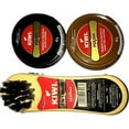 thumbnail image 1 of By Be The Bestest Kiwi Shoe Polish Paste with Kiwi Leather Shine Brush (Both (1 Each), Black and Dark tan), 1 of 4
