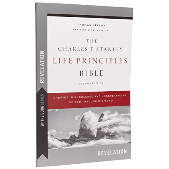 Pre-Owned By the Book Series: Charles Stanley, Revelation, Paperback, Comfort Print: Growing in Knowledge and Understanding of God Through His Word Paperback
