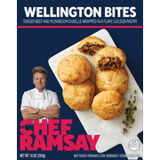 By Chef Ramsay Beef Wellington Bites Appetizer, 10 oz Box (Frozen)