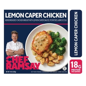 By Chef Ramsay Lemon Caper Chicken, 10 oz Bowl (Frozen)