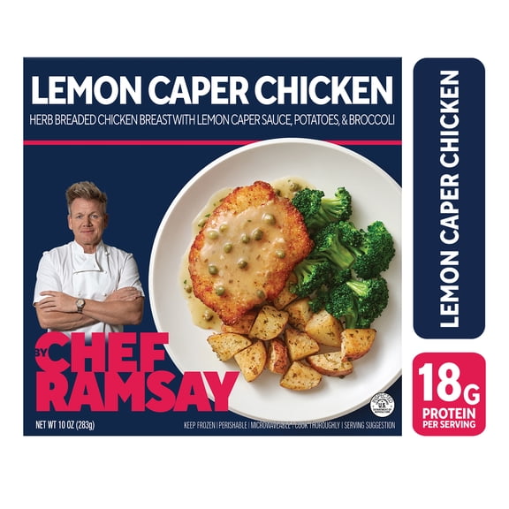 By Chef Ramsay Lemon Caper Chicken, 10 oz Bowl (Frozen)