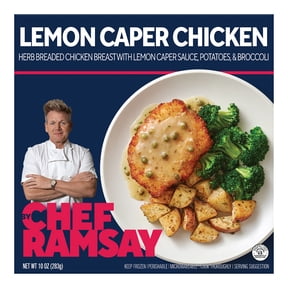 By Chef Ramsay Lemon Caper Chicken, 10 oz Bowl (Frozen)