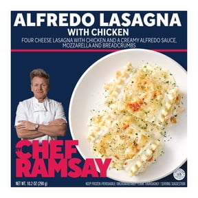 By Chef Ramsay Alfredo Lasagna with Chicken, 10.2 oz (Frozen)