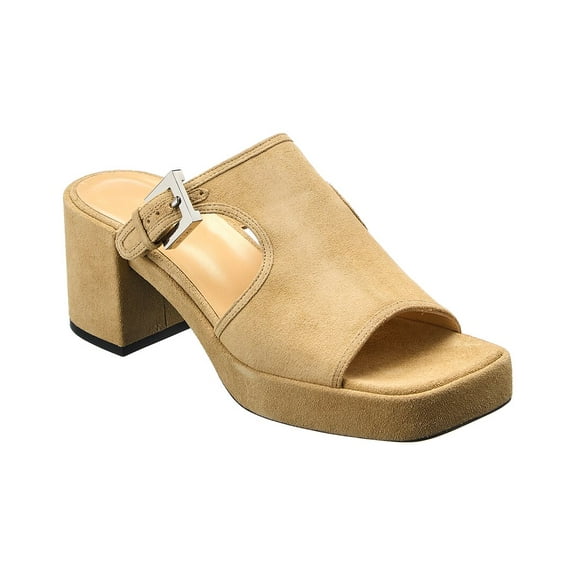 By FAR Melba Suede Sandal, 36, Beige