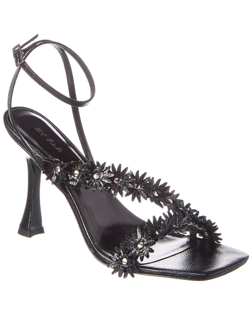 By FAR Poppy Leather Sandal, 36, Black