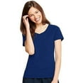 thumbnail image 1 of By Hanes Women's X-Temp V-Neck T-Shirt_Navy_2XL, 1 of 2