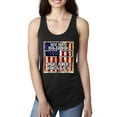 thumbnail image 1 of By His Blood We Are Healed Inspirational/Christian Ladies Racerback Tank Top, Black, Large, 1 of 5
