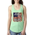 thumbnail image 1 of By His Blood We Are Healed Inspirational/Christian Ladies Racerback Tank Top, Mint, Large, 1 of 5