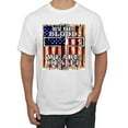 thumbnail image 1 of By His Blood We Are Healed Inspirational/Christian Men's Graphic T-Shirt, White, XX-Large, 1 of 5