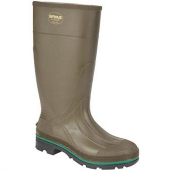 By Honeywell 75120-14 Hi Work Boot - Olive Green, Size 14
