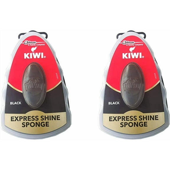 By King Of Wonder Black Shoe Shine Sponge 0.2 Fl Oz ( Pack Of 2 )