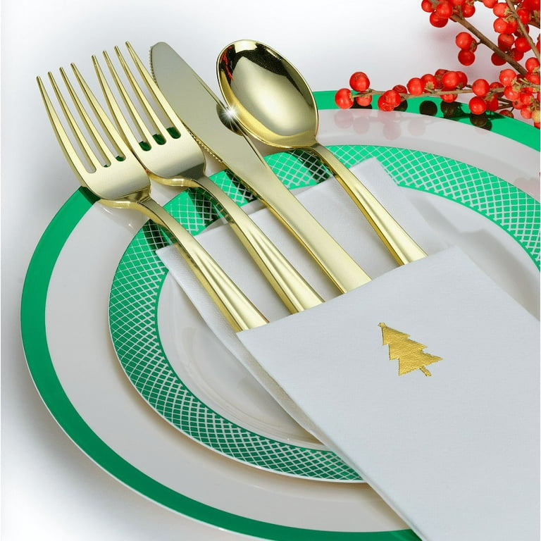 Christmas disposable plastic plates sale