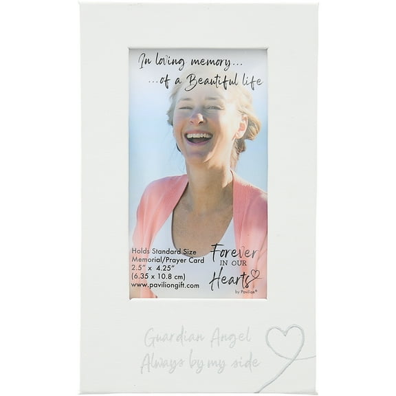 By My Side Visor Memorial Photo Frame with Magnet (Holds 2.5 x 4.25 Photo or Memorial Card)