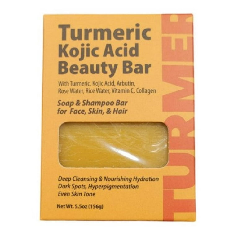 BY NATURES Turmeric Kojic Acid Beauty Bar (5.5oz) BY NATURES Turmeric Kojic Acid Beauty Bar (5.5oz)