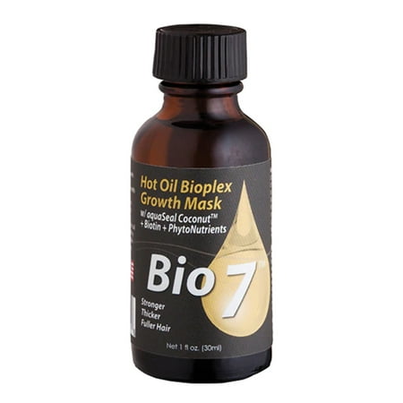 By Natures - Bio 7 Hot Oil Bioplex Growth Mask 1oz