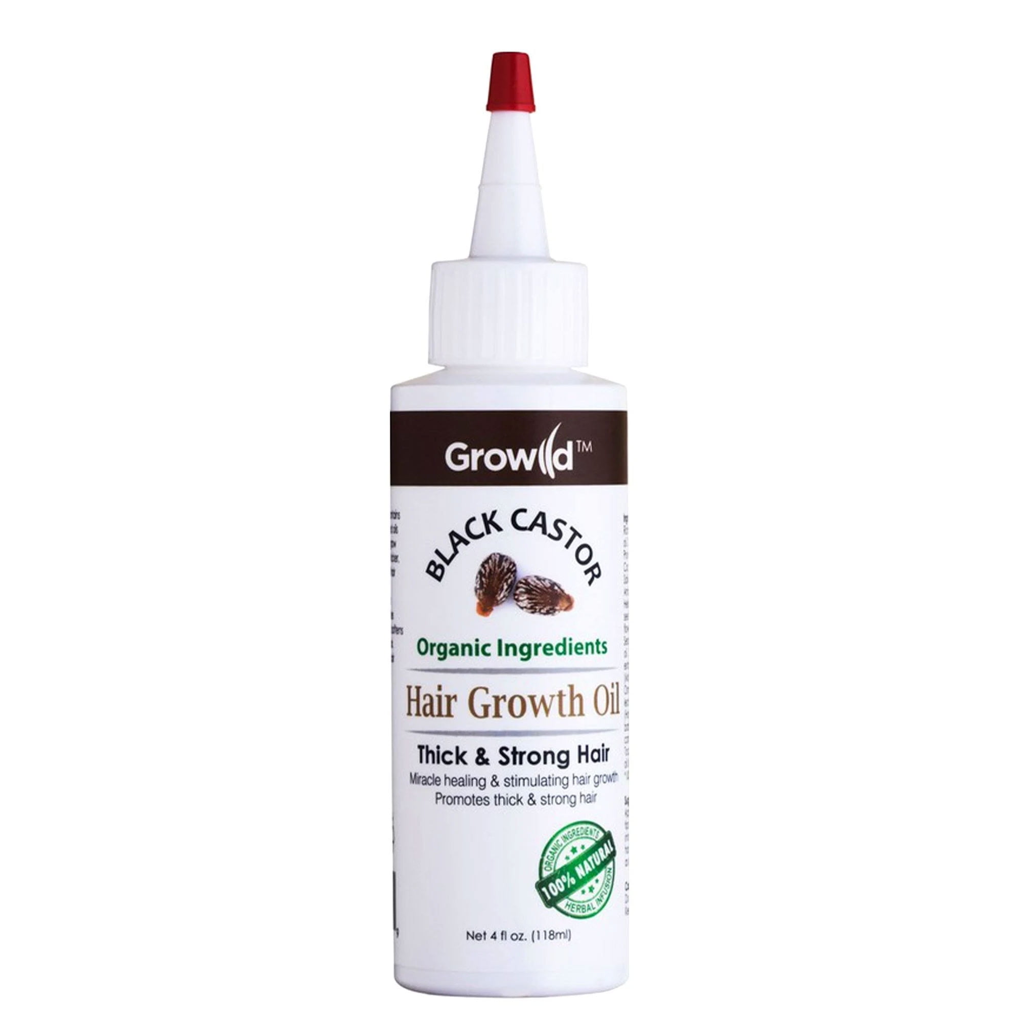 By Natures Hair Growth Oil, Black Castor, 4 Oz., Pack of 3 - Walmart.com