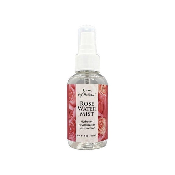 By Nature Rose Water Mist – 2 x 4 oz