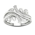 thumbnail image 1 of By Pass Cocktail Women's Engagement Ring For Her Gift 1.8 Ct Diamond 14K White Gold Over, 1 of 2