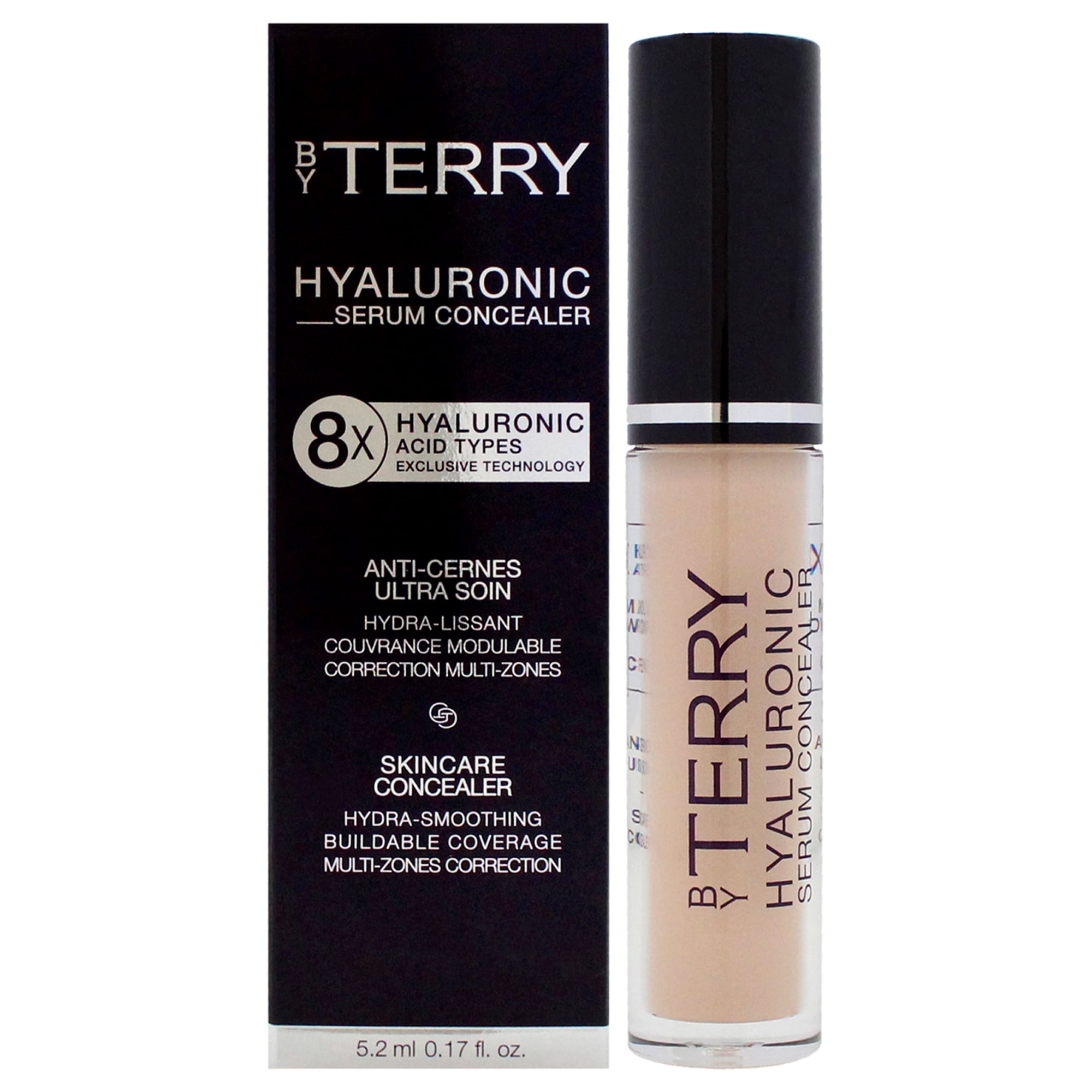 By Terry Hyaluronic Serum Concealer 8Ha - 3 Apricot Nude , 0.17 oz Concealer
