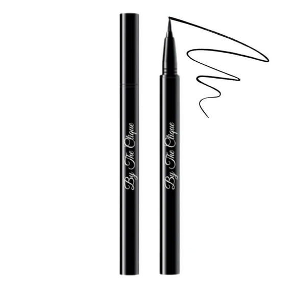 By The Clique Premium Waterproof Black Liquid Eyeliner | Smudge Proof - All Day Stay | Vegan, Gluten Free and Cruelty Free