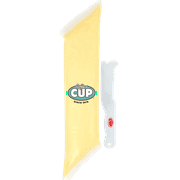 By The Cup Henry & Henry Bavarian Cream Pie & Pastry Filling,  Fully Cooked, Shelf-Stable, 2 Pound with Spatula Knife