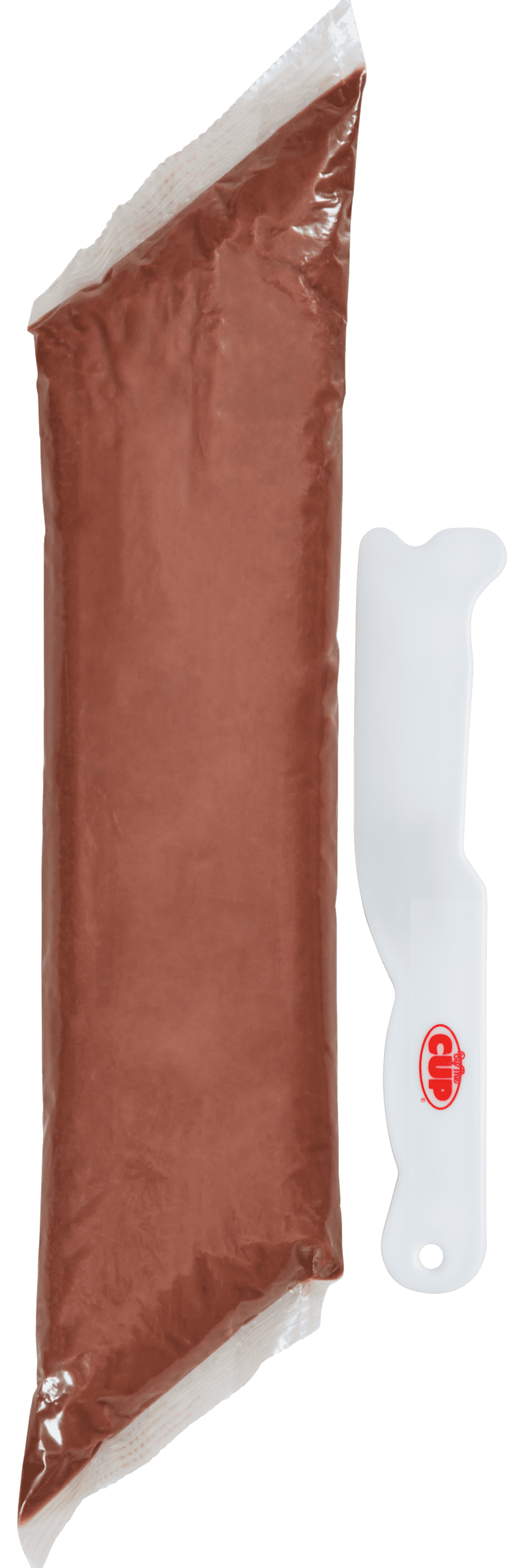 Henry & Henry Chocolate Bavarian Creme Pie & Pastry Filling, Fully Cooked, Shelf-Stable, 2 Pound with By The Cup Spatula Knife