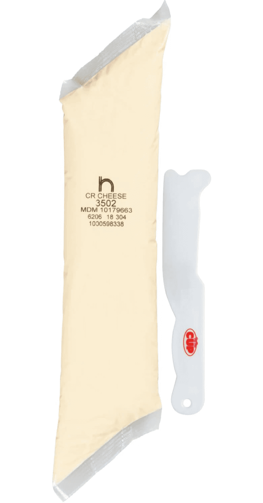 Henry & Henry Cream Cheese Pie & Pastry Filling, Fully Cooked, Shelf-Stable 2 Pound with By The Cup Spatula Knife