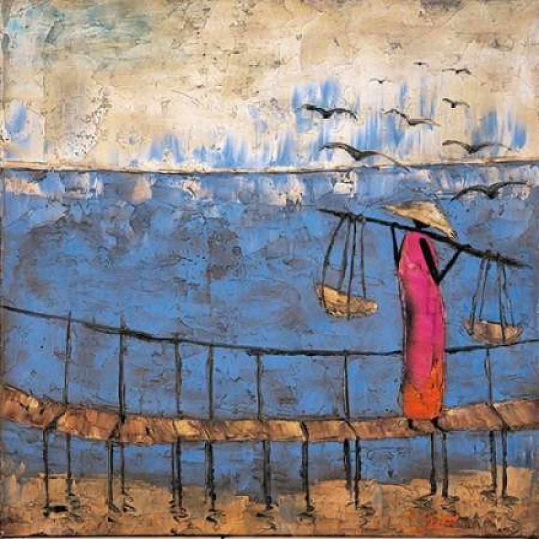 By The Sea Canvas Art - Michel Rauscher (24 x 24)