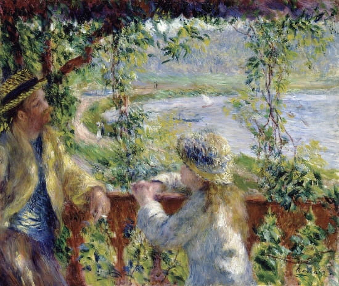 By The Water Canvas Art - Pierre Auguste Renoir (18 x 24)