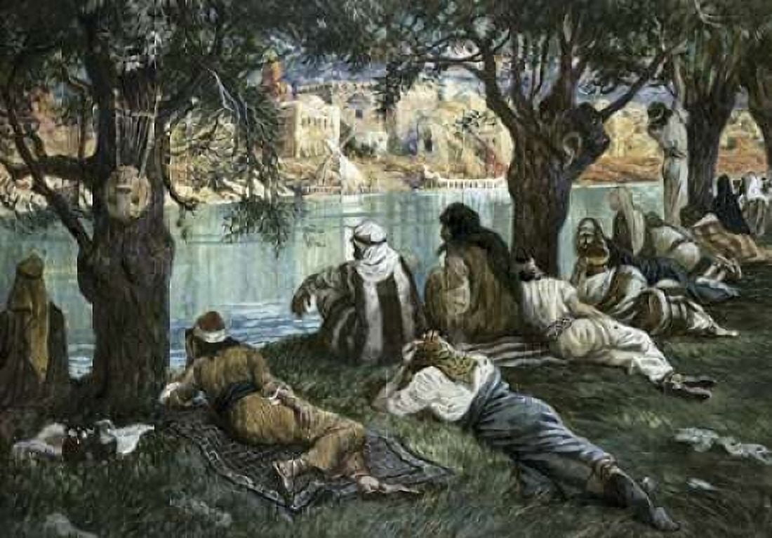 By The Waters of Babylon Canvas Art - James Jacques Tissot (20 x 28)