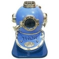 thumbnail image 1 of By Thorinstruments Scuba Blue Divers Diving helmet us navy mark v deep helmet With Base 18 Inch, 1 of 2