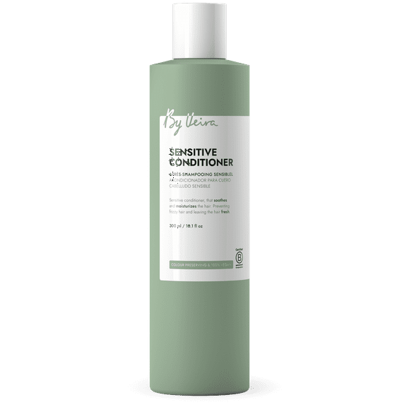 By Veira, Sensitive Conditioner 10.1 Fl Oz, Soothes Itchy Scalp & Moistures Frizzy Hair, Colour preserving, 100% vegan & Sulphate/Silicone free
