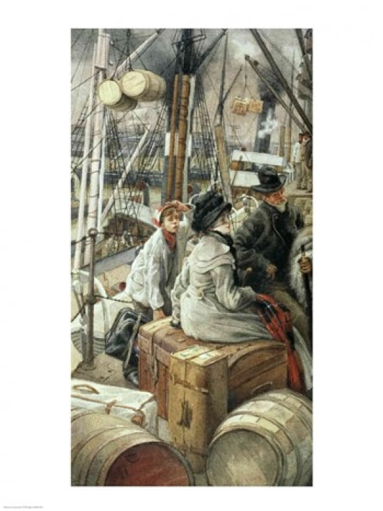 By Water Canvas Art - James Jacques Joseph Tissot (18 x 24)