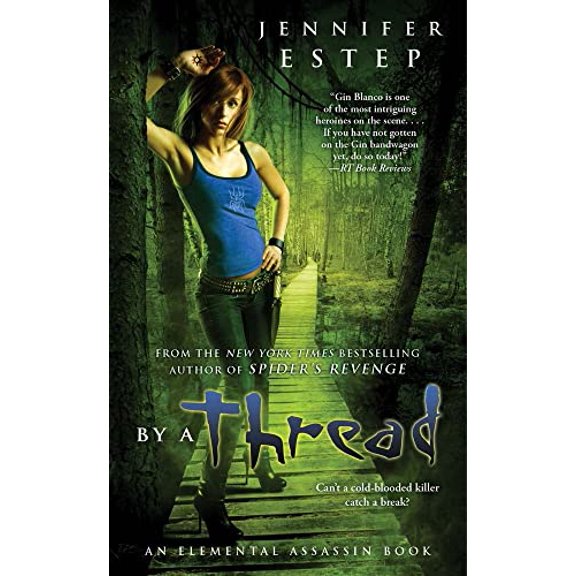 Pre-Owned By a Thread (Mass Market Paperback) 1451651767 9781451651768