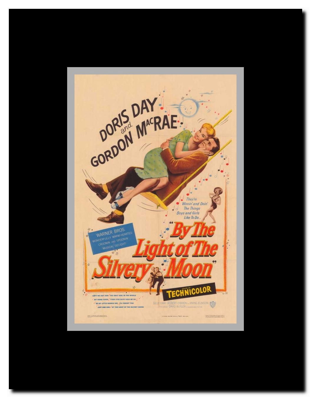 By the Light of the Silvery Moon Framed Movie Poster