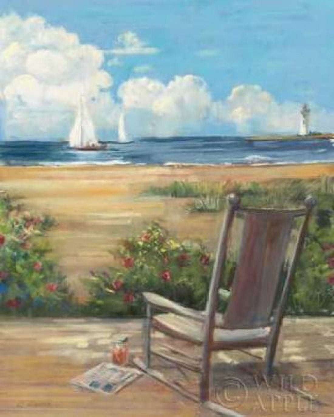 By the Sea II - Wag Canvas Art - Carol Rowan (24 x 30)